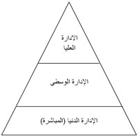 مستويات الإدارة